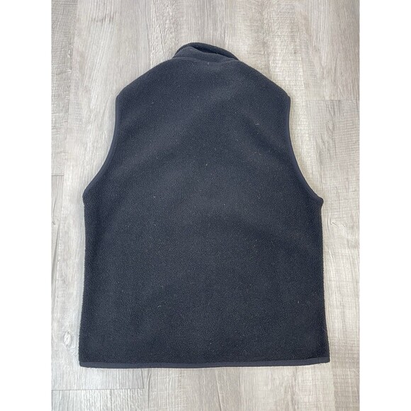 Patagonia Vest Men Small Synchilla Black Fleece Hiking Winter Sleeveless U - Picture 6 of 6